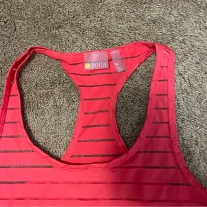 Zella workout tank size medium, red